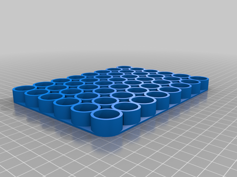 Support imprimé en 3D pour batteries 18650