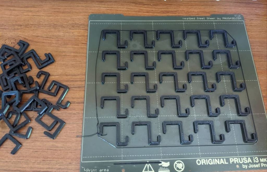 Clips de guirlande lumineuse pour gouttières