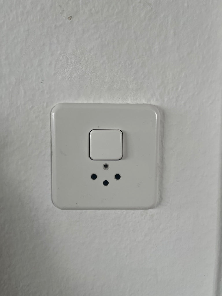 Plaque de recouvrement pour interrupteur d'éclairage suisse avec support de télécommande Philips Hue