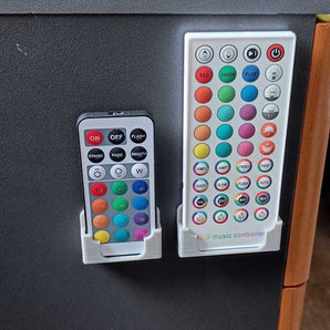 Support de télécommande LED RVB pratique – Pour télécommandes de 40 mm et 56 mm