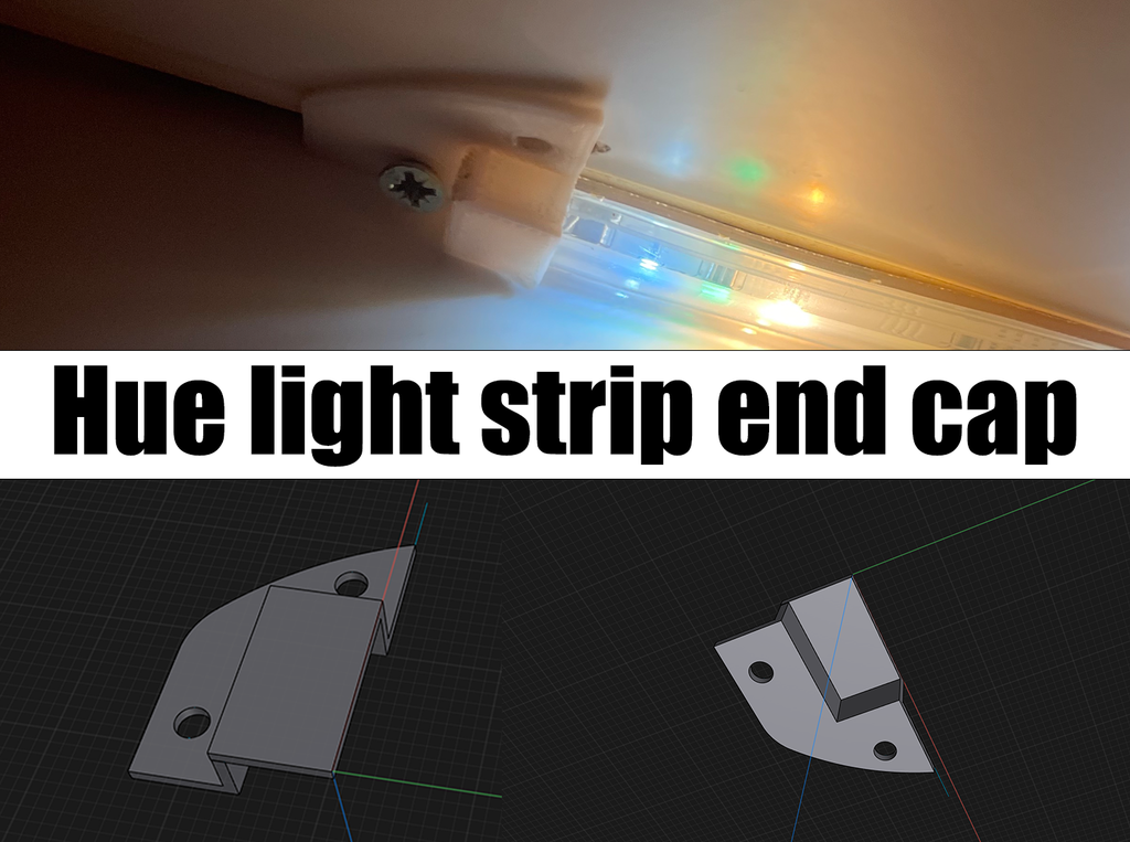 Embout pour bande LED Philips Hue