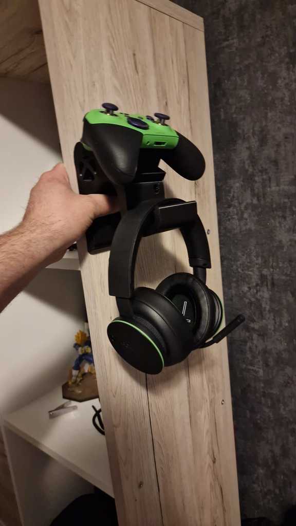 Support de Mur pour Manette Sans Fil Xbox Elite Série 2 + Support pour Casque