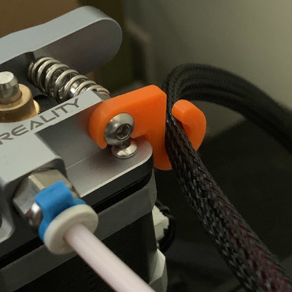 Clip de câble pour extrudeuse en métal Ender 3/Ender 3 Pro