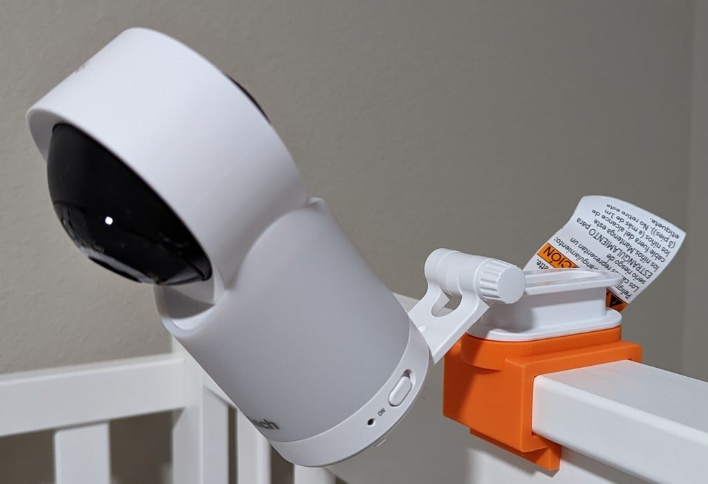 Support pour caméra babyphone sur lit bébé - Aucun perçage nécessaire