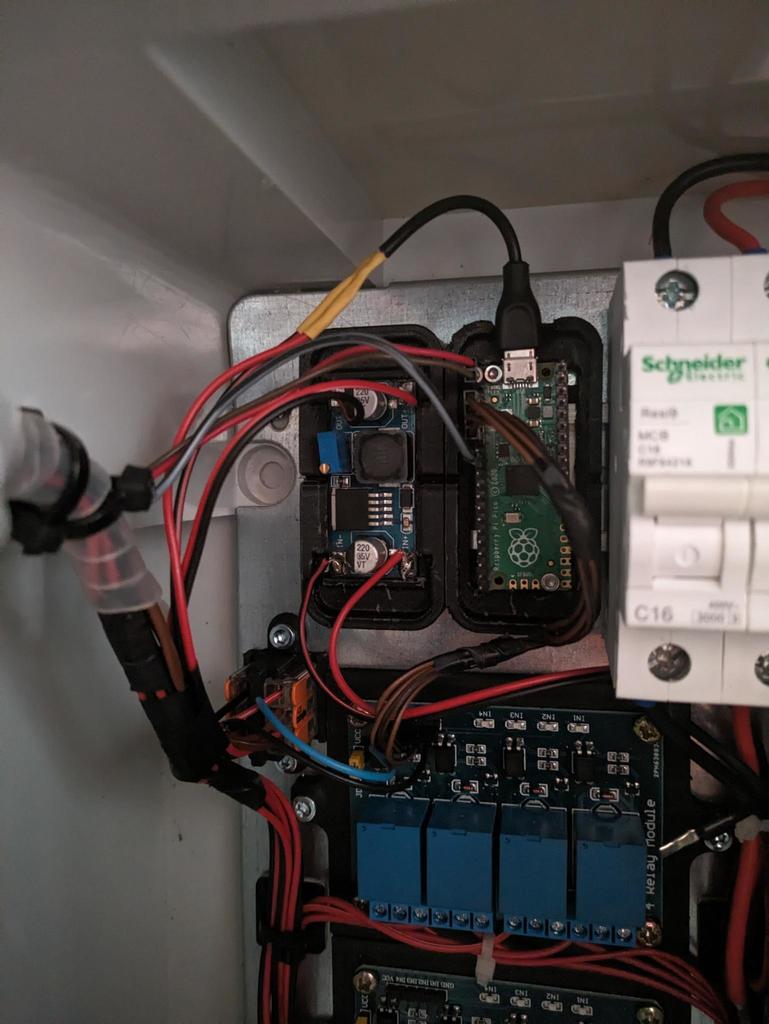 Adaptateur de montage sur rail DIN Raspberry Pi Pico