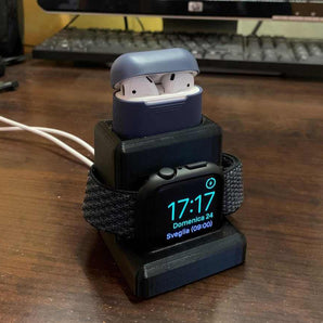 Station de charge pour Apple Watch SE/6 et AirPods 1/2