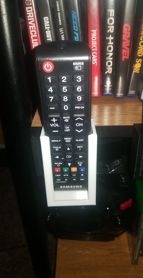 Support de télécommande TV Samsung pour table et mur