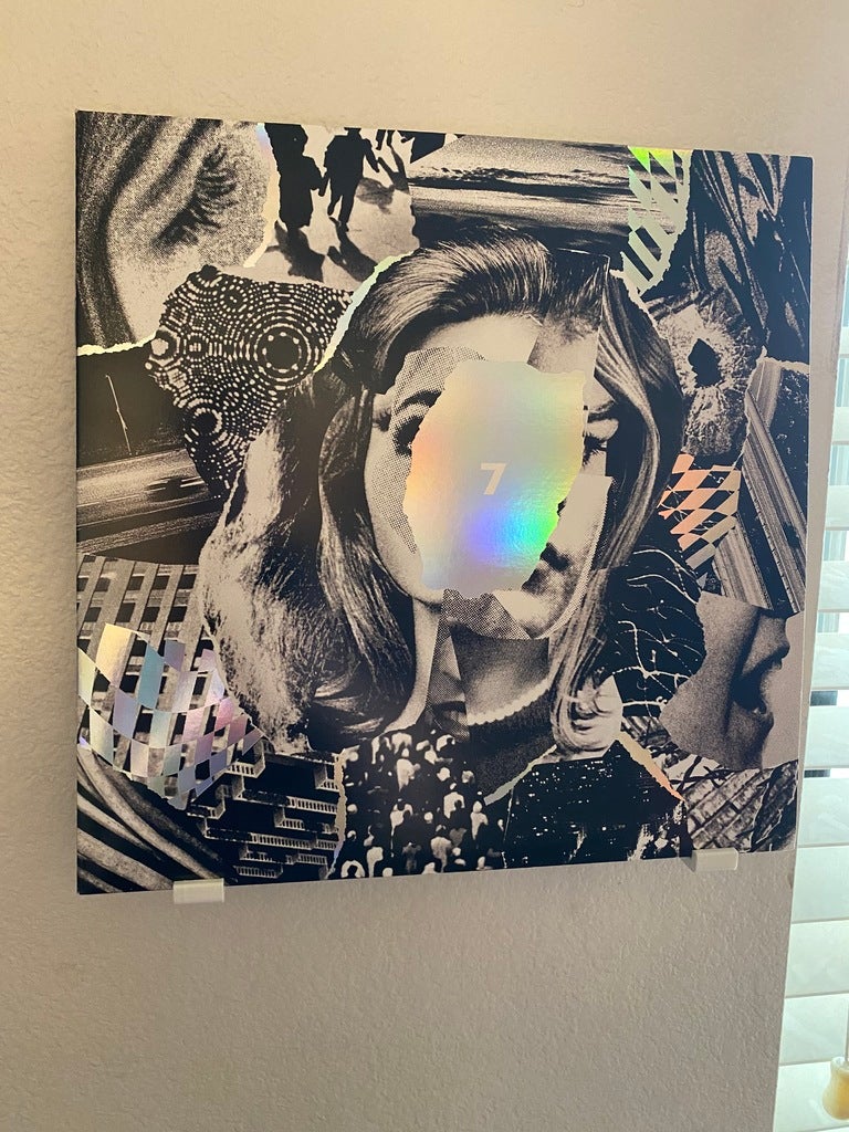Support mural pour disque vinyle "Nu Spiller" - Affichage élégant