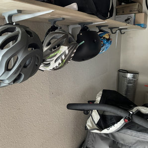 Support de casque de vélo mural - Conception universelle
