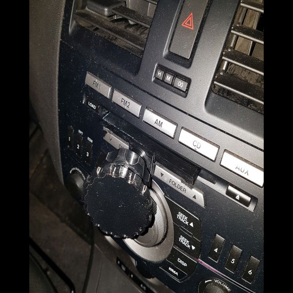 Support téléphonique magnétique pour lecteur CD de voiture