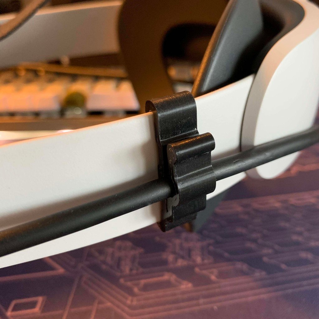 Support de câble Oculus Quest 2 Link pour Elite Headstrap