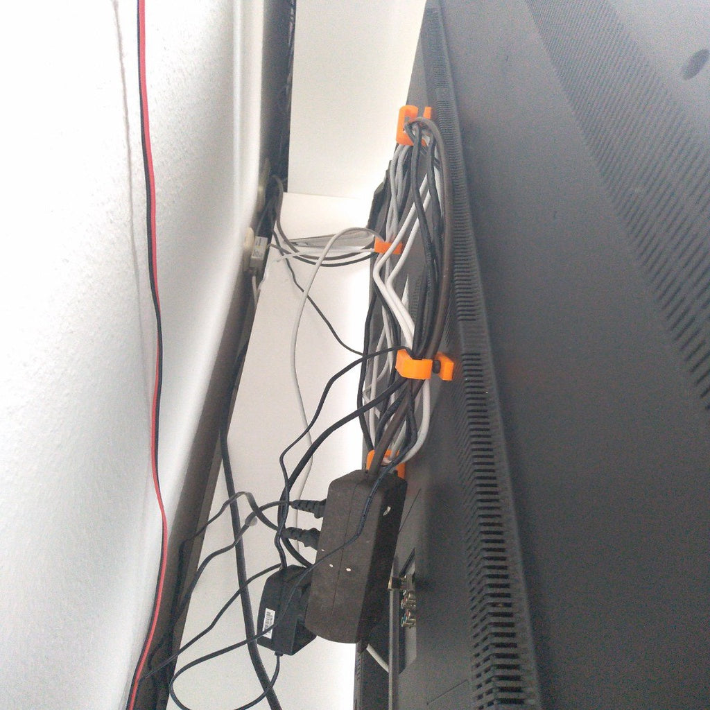 Support de câble VESA M6 pour solution d'organisation