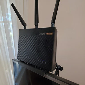 Étagère réglable pour TV et écran d'ordinateur