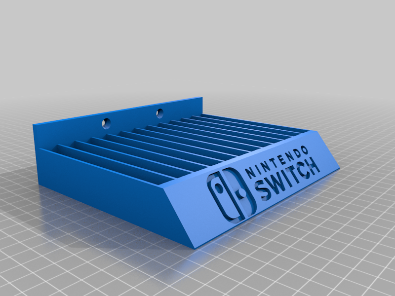 Boîtier de jeu Nintendo Switch avec montage mural