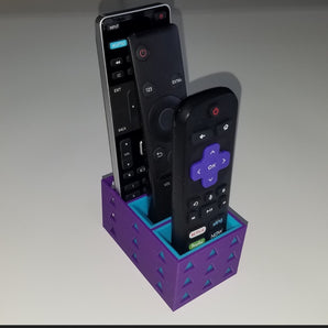 Triple support de télécommande avec de la place pour trois
