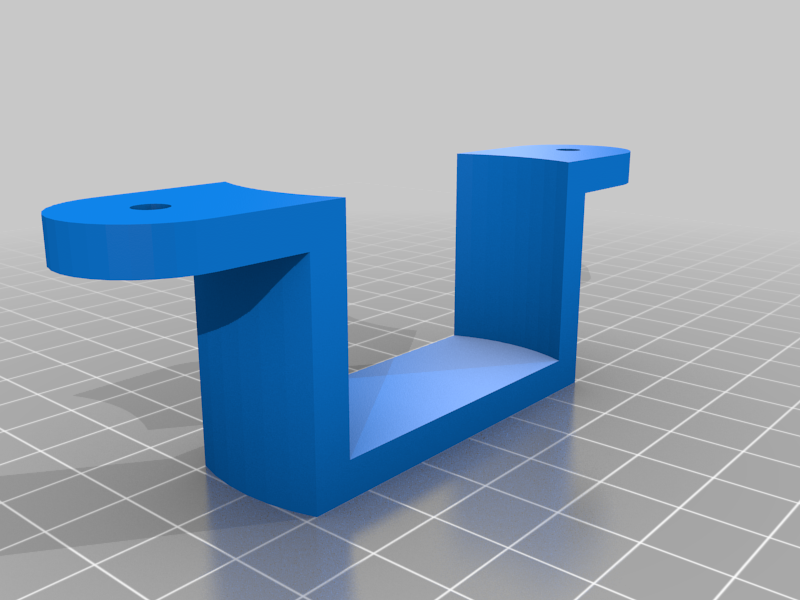 Support de montage pour haut-parleurs à vibrations (50x30mm)