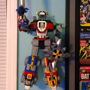 Lego Voltron fixation murale