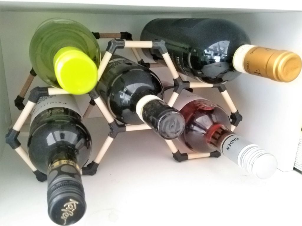 Étagère à vin modulaire