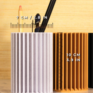 Organisateur de bureau minimaliste et pot à crayons