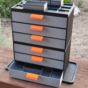 Système de tiroirs Gridfinity modulaire pour un rangement pratique