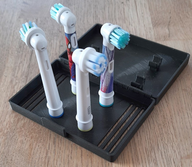 Étui de voyage Oral-B avec support pour têtes de brosse à dents électriques