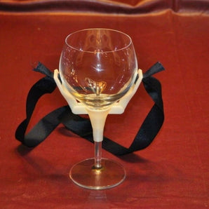 Porte-verre à vin portable avec cordon