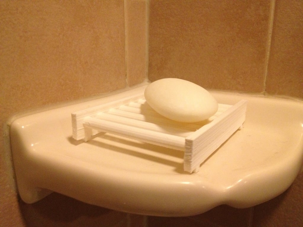 Porte-savon simple pour la salle de bains