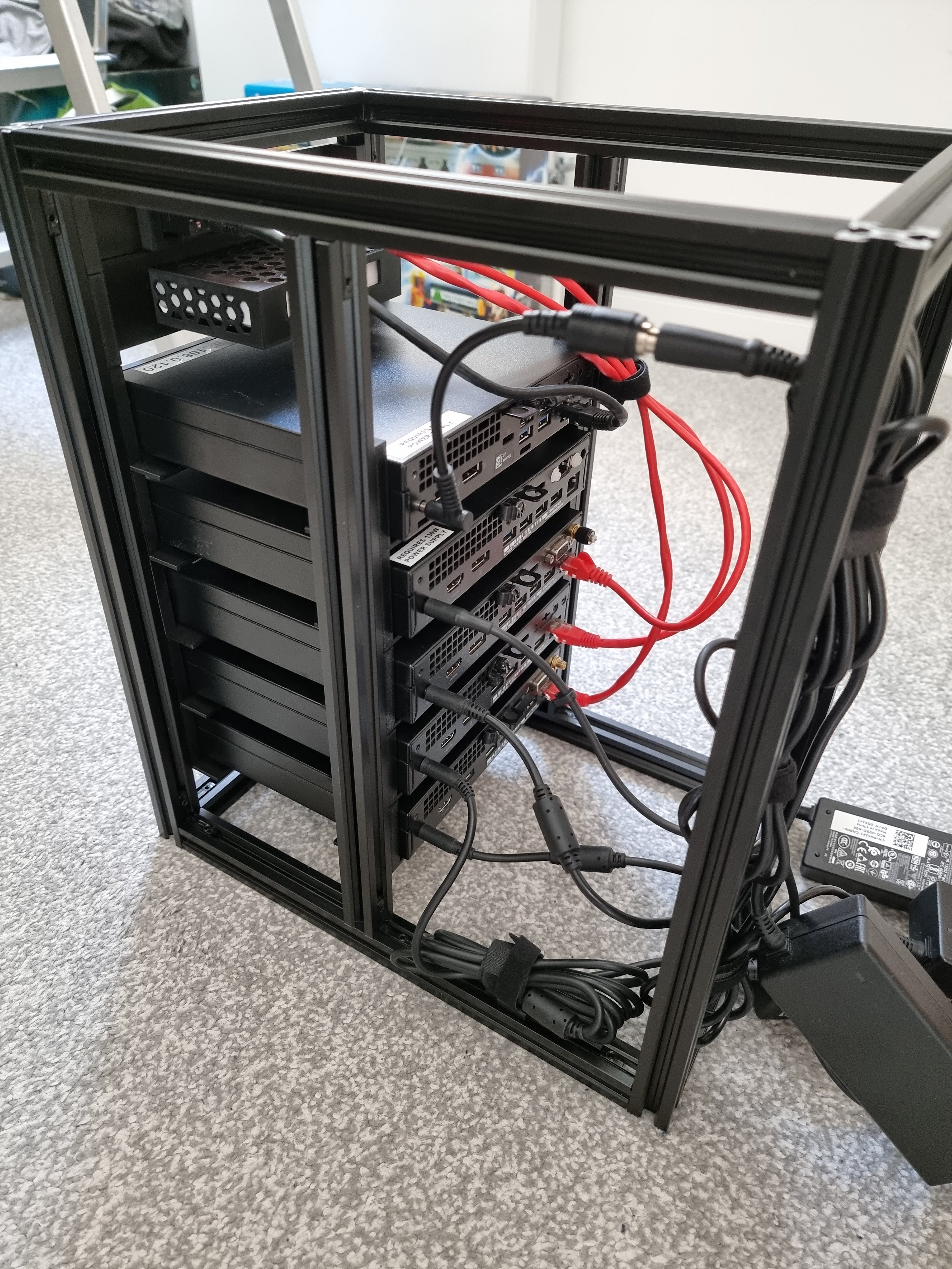 Mini-rack pour serveurs Dell Optiplex MFF