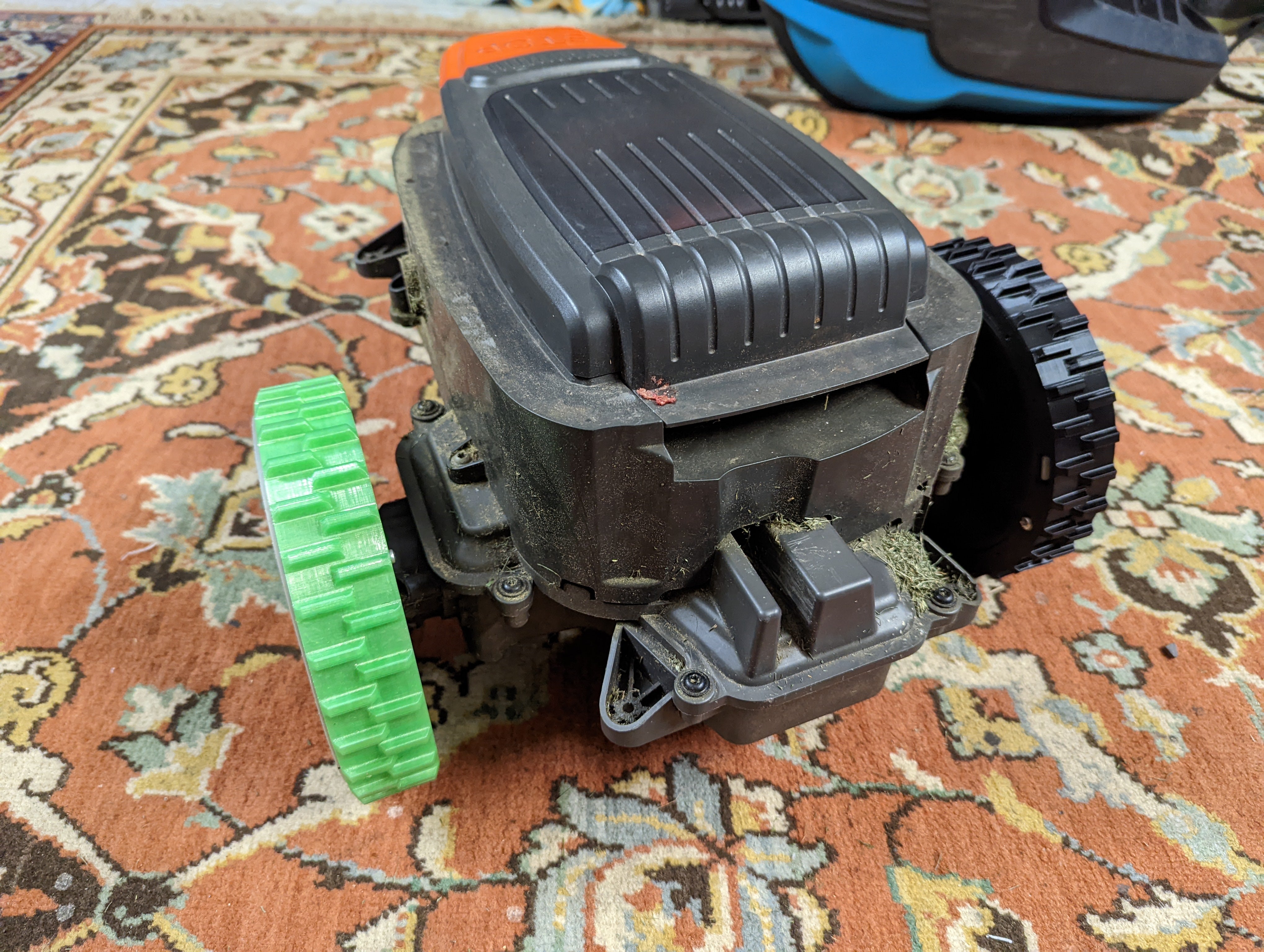 Roues de remplacement pour tondeuse à gazon robot (2 pièces) – Compatible avec Gardena, Husqvarna, Flymo, McCulloch