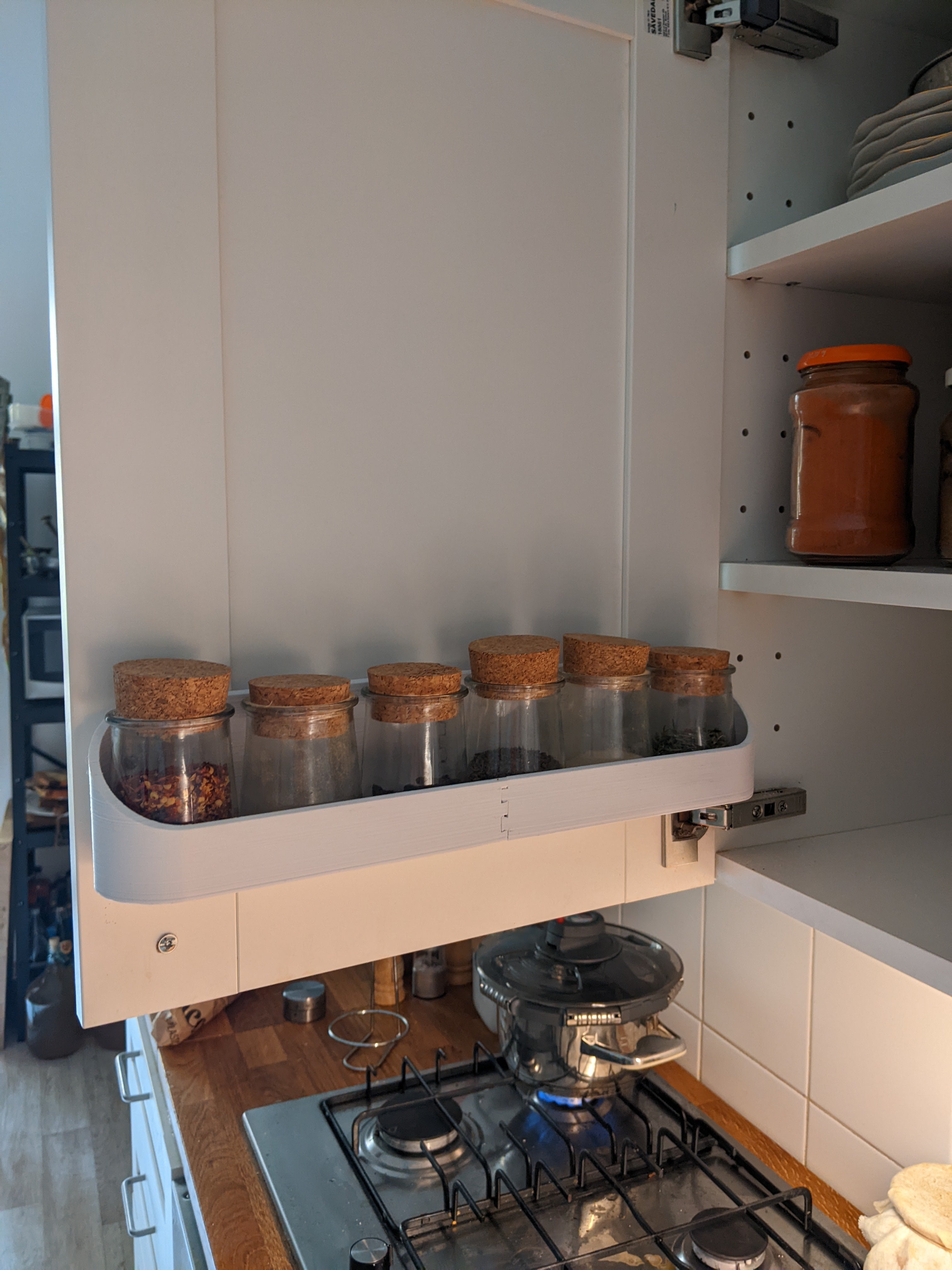 Étagère à épices fonctionnelle pour la cuisine