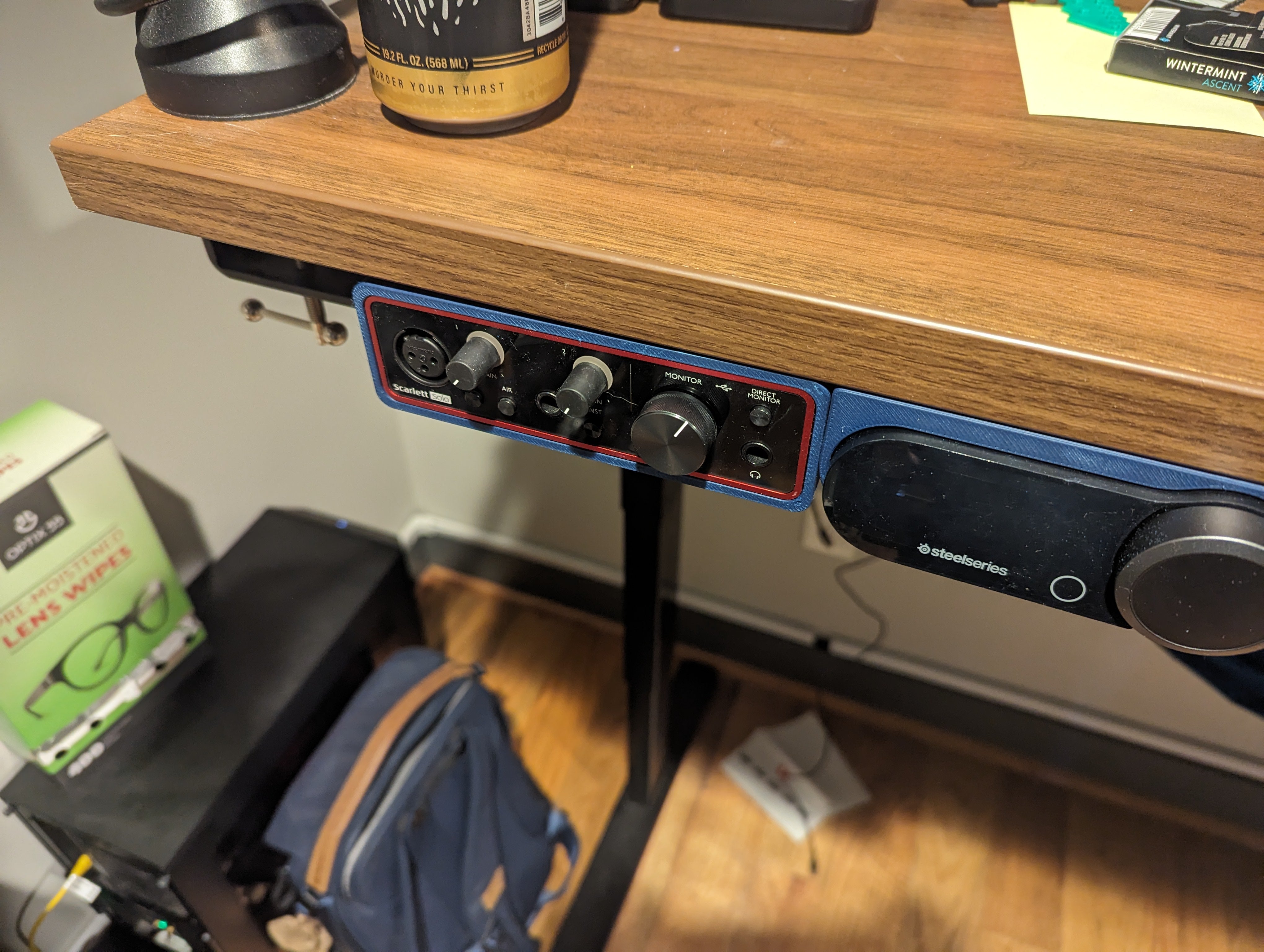 Montage de bureau Focusrite Scarlett Solo