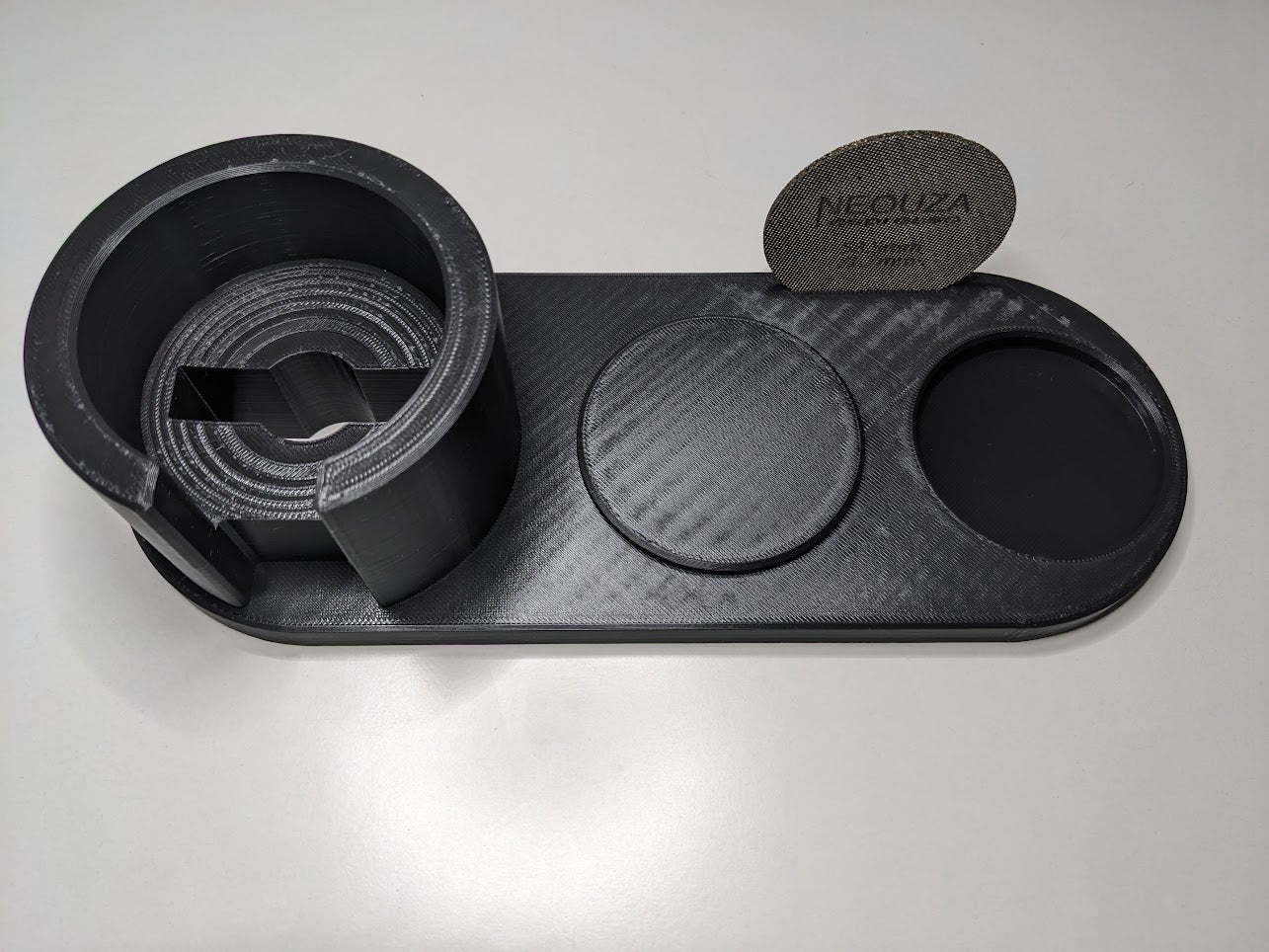 Station de compactage d'espresso Breville/Sage avec fente pour filtre en métal