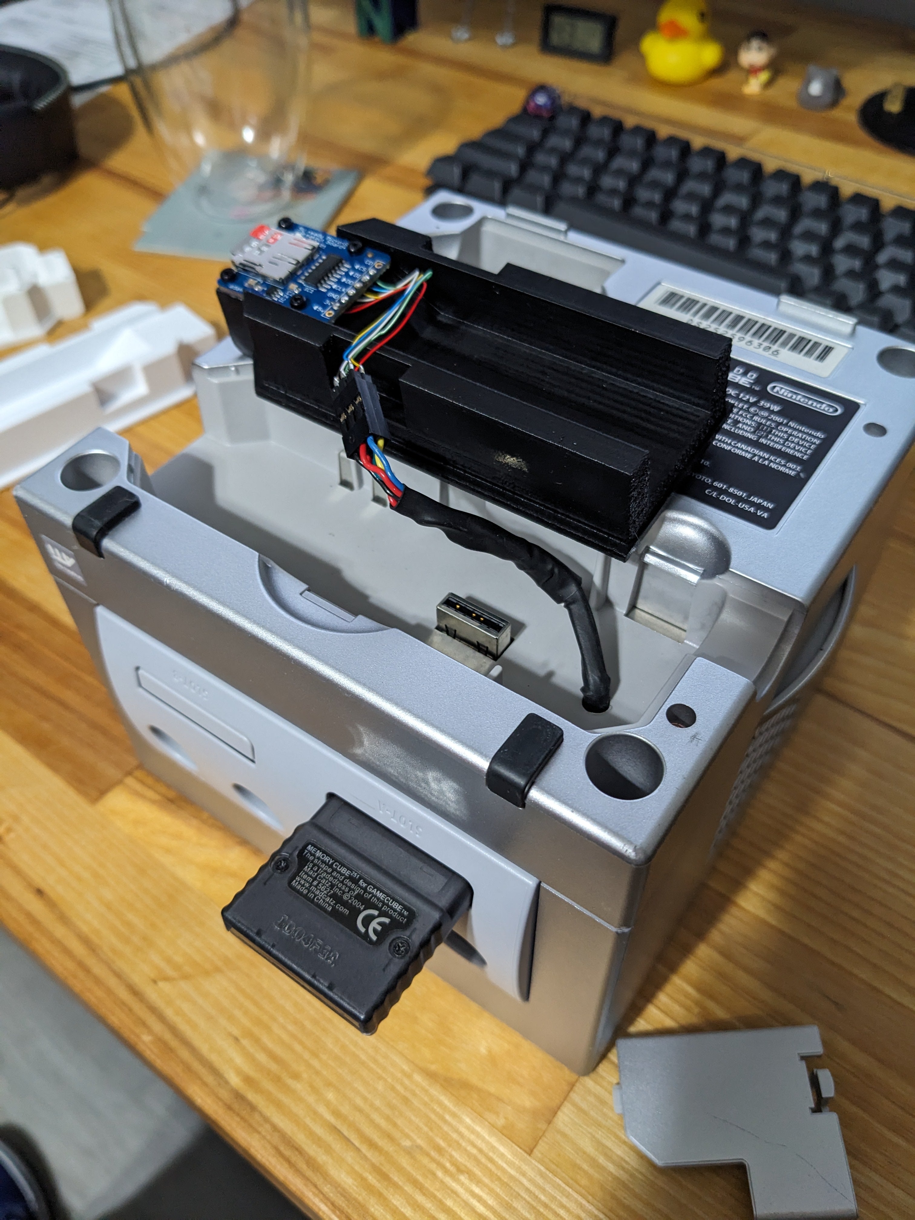 Montage de carte SD SD2SP2 pour Gamecube