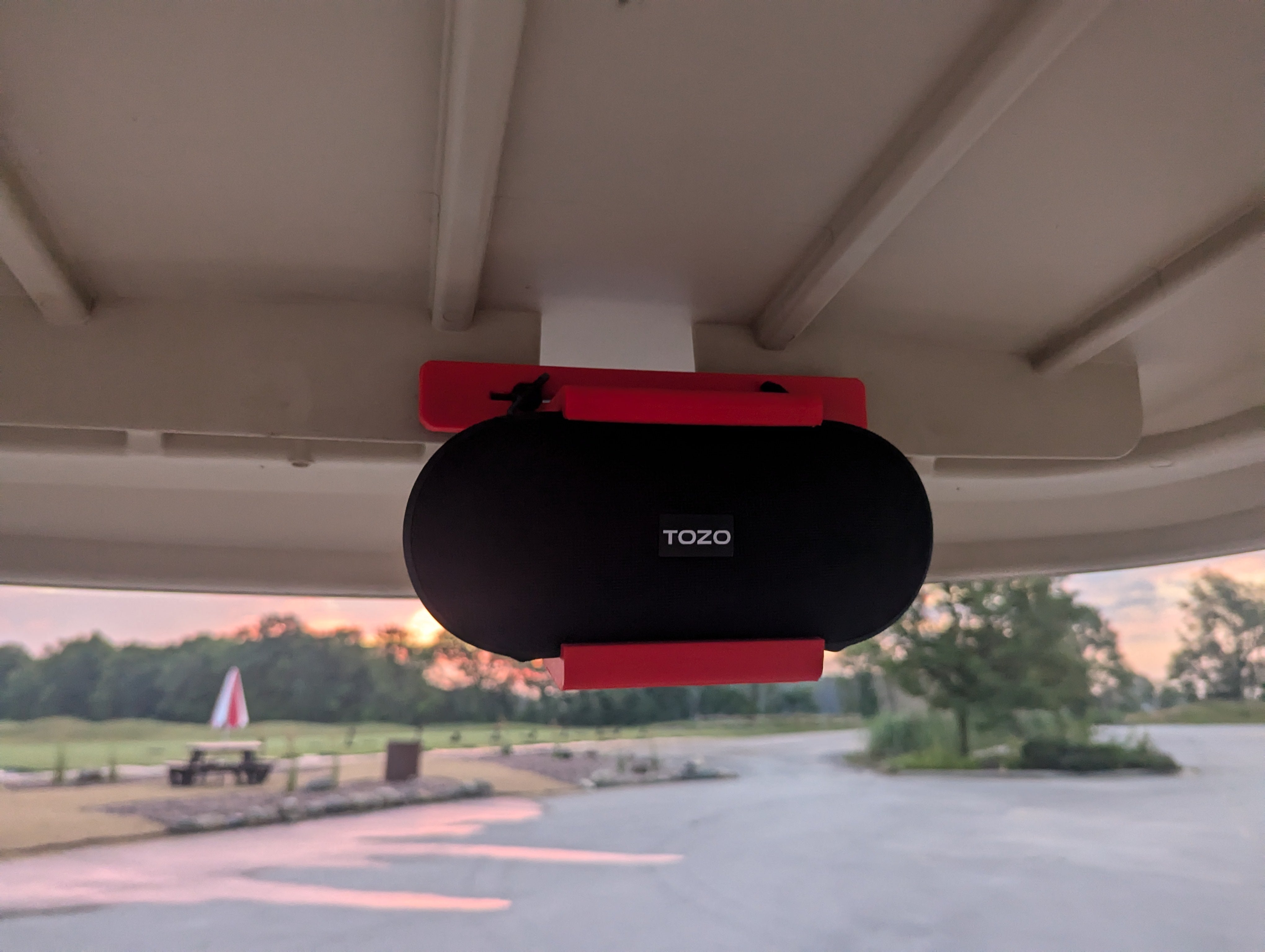 Support de haut-parleur pour voiturette de golf – Pour TOZO PA1