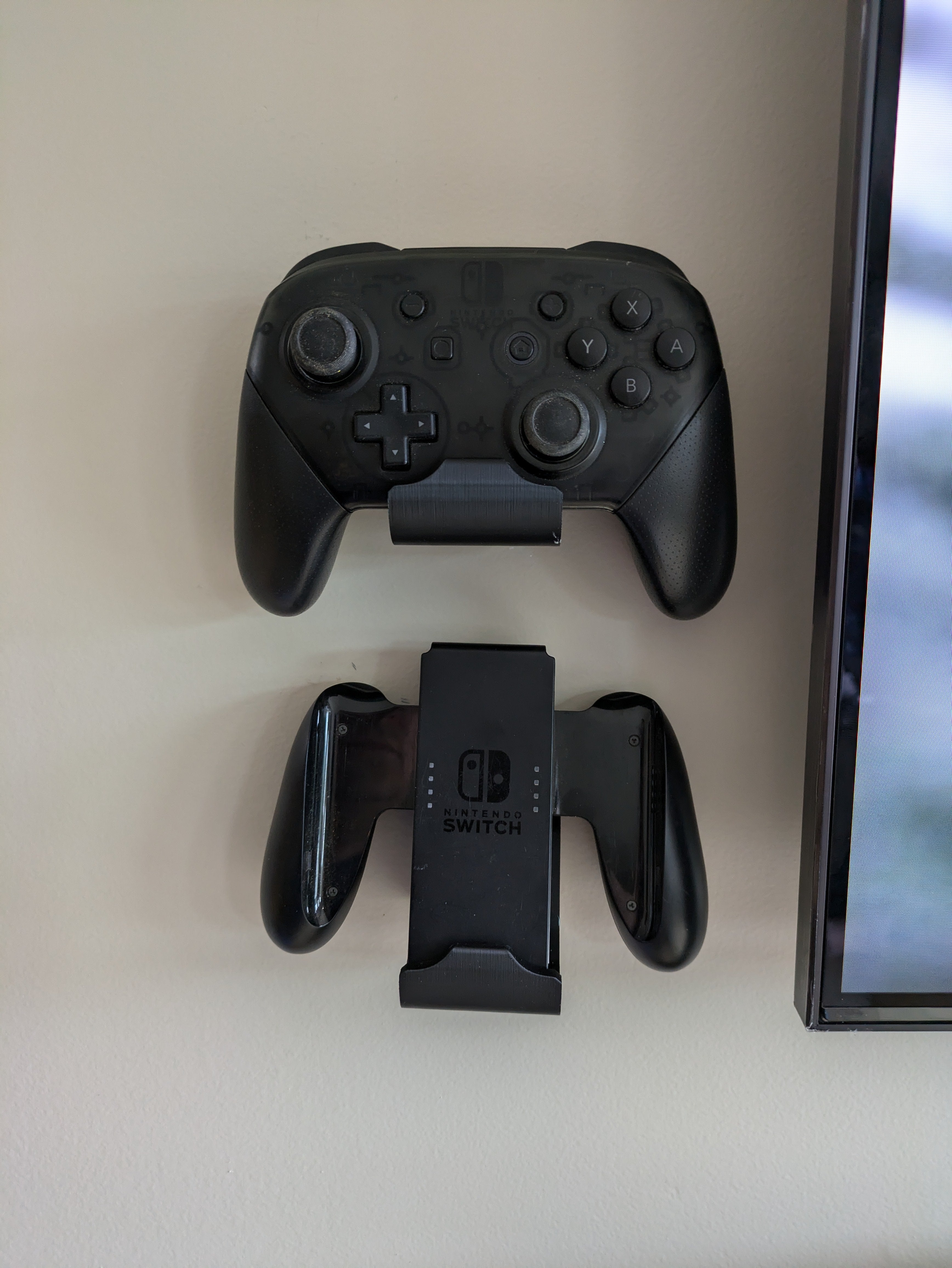 Support mural pour manette Nintendo Switch Pro - Espacement de 5 mm
