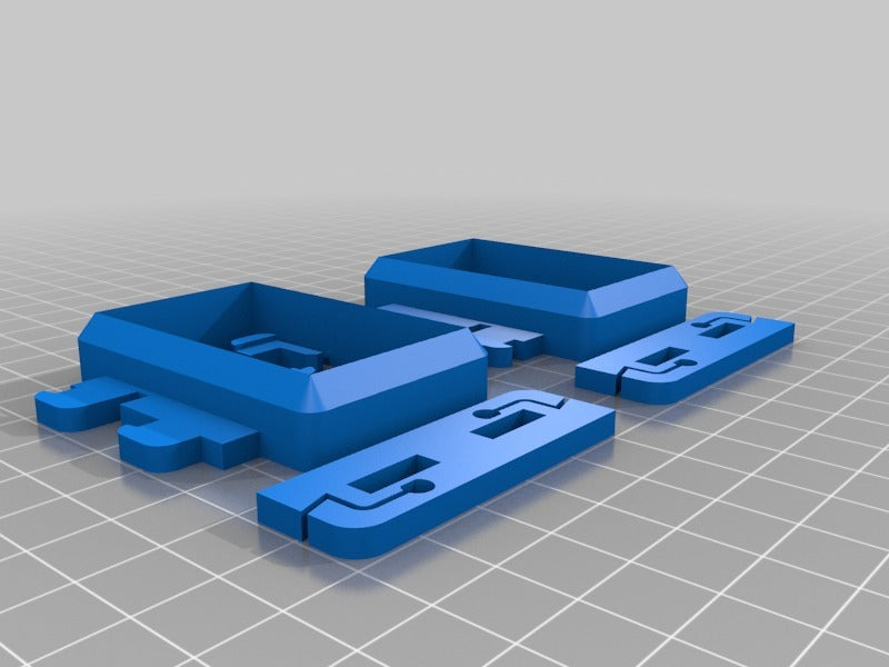 Montage d'alimentation Kossel Clear PLA V2