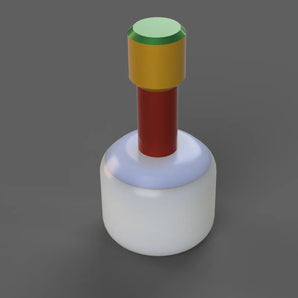 Indicateur de niveau d'eau 'Pin-Upgrade' pour bac d'égouttement Rocket Espresso