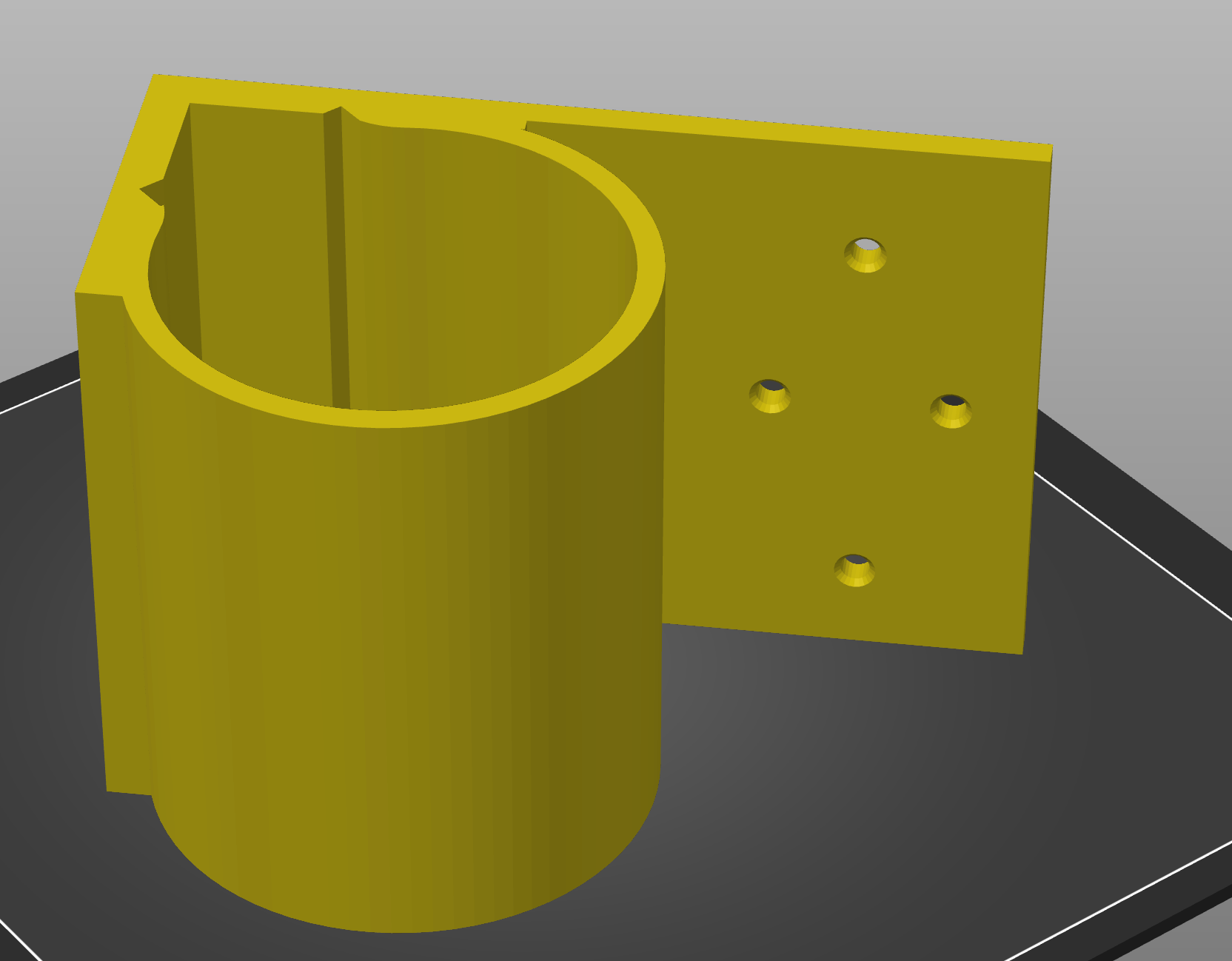 Support de montage d'angle pour système audio surround LG 9.1