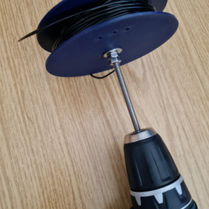 Bobine d'enrouleur de câble pour perceuse