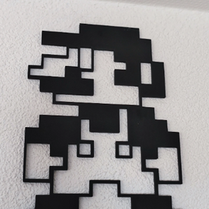 Mario Art mural