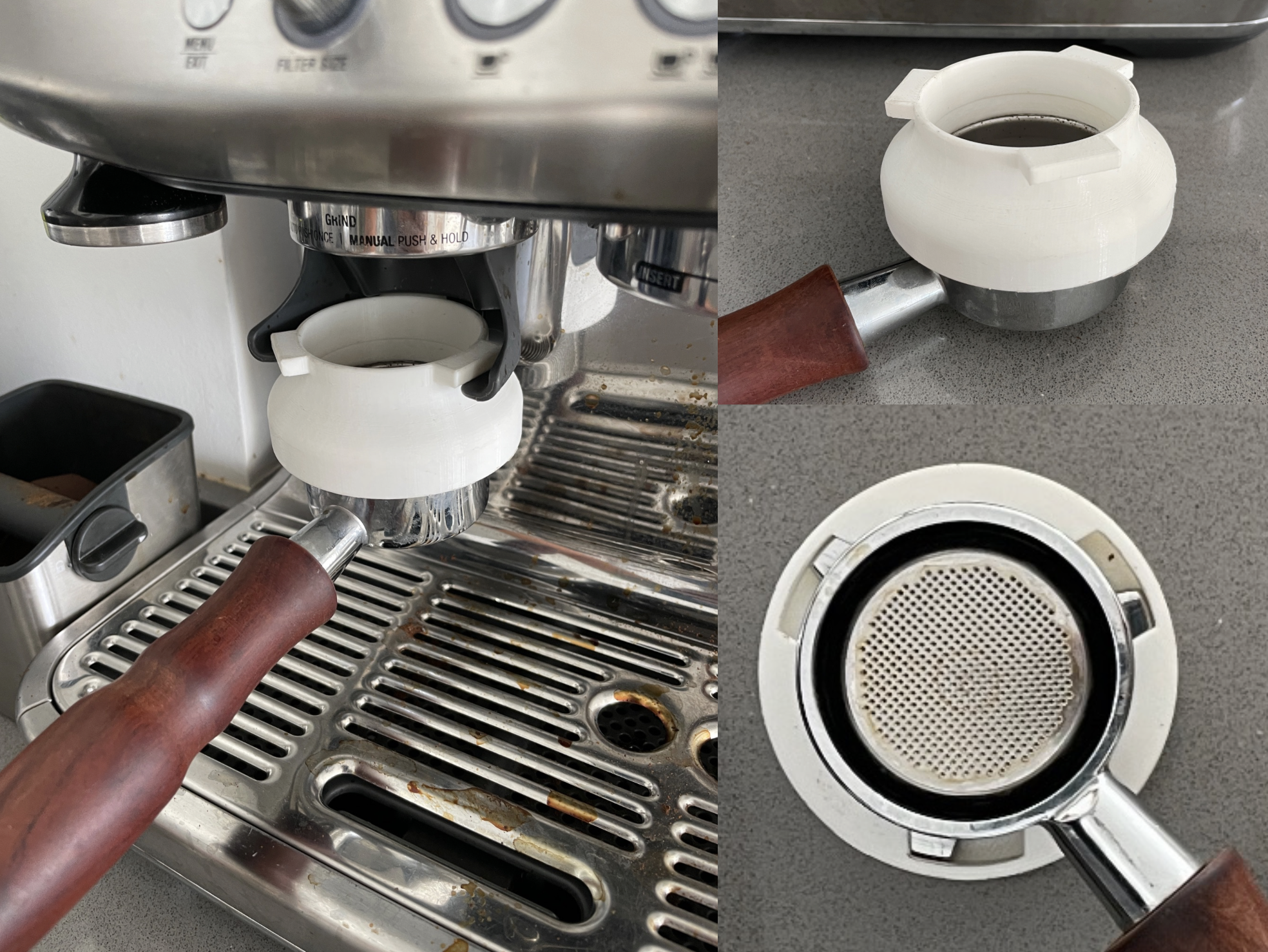 Entonnoir à café Sage Breville Barista Pro 54 mm