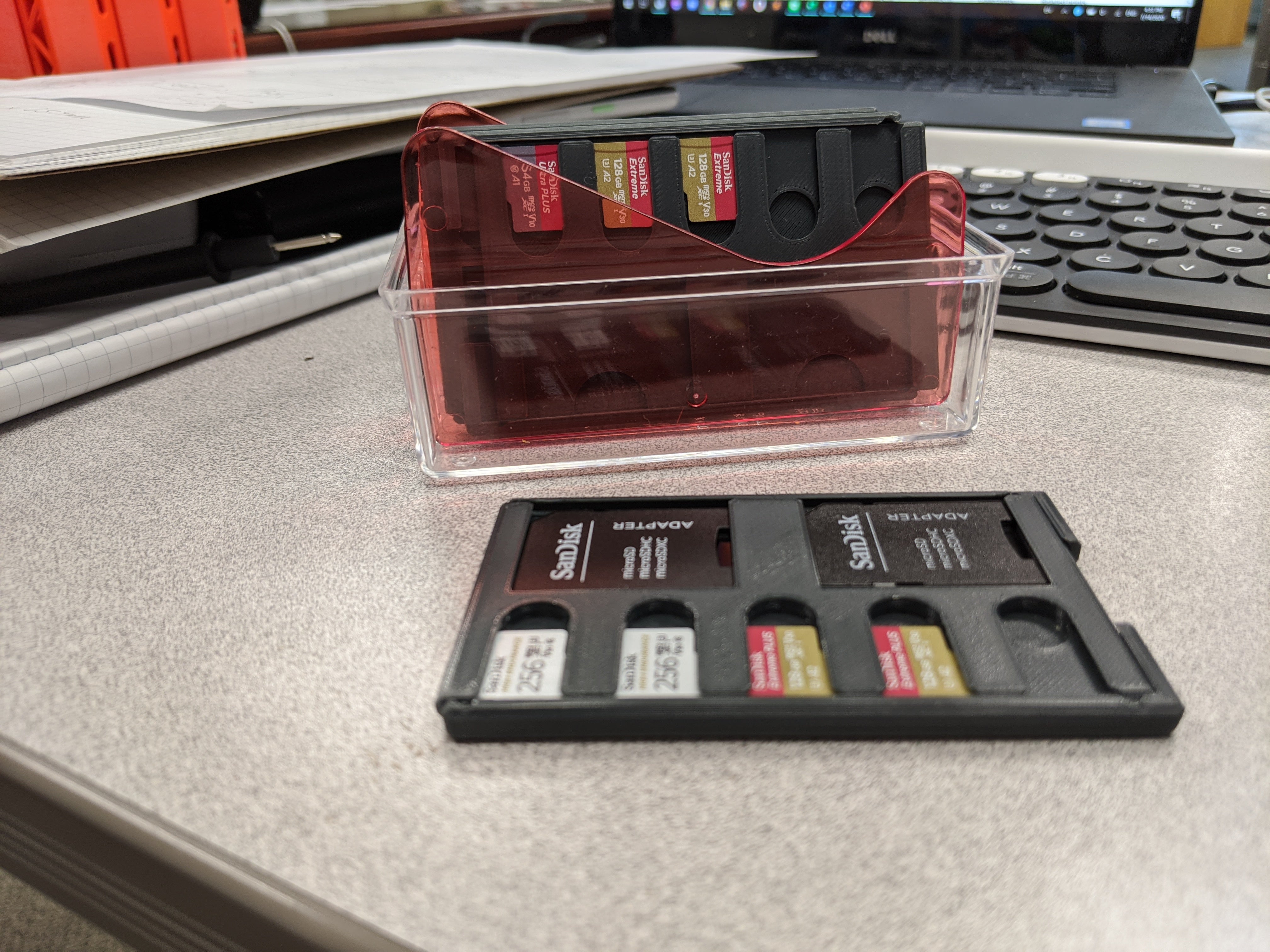 Porte-cartes SD/MicroSD au format carte de crédit