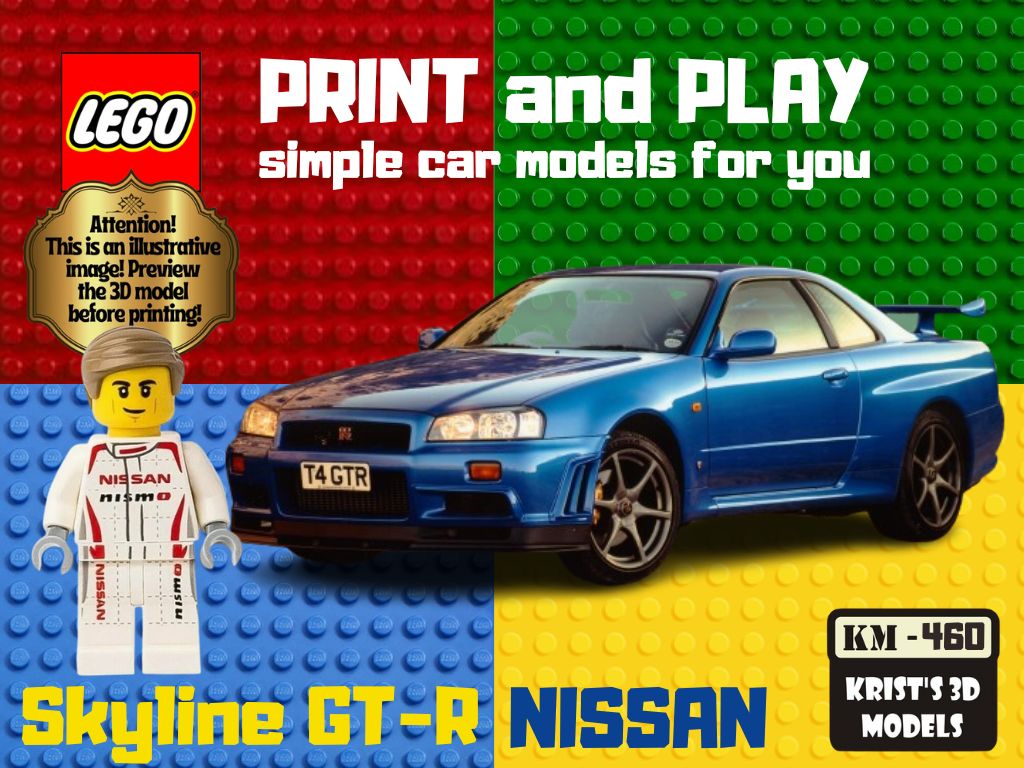 LEGO Nissan Skyline GT-R