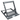 Barre pliable et support réglable pour tablette
