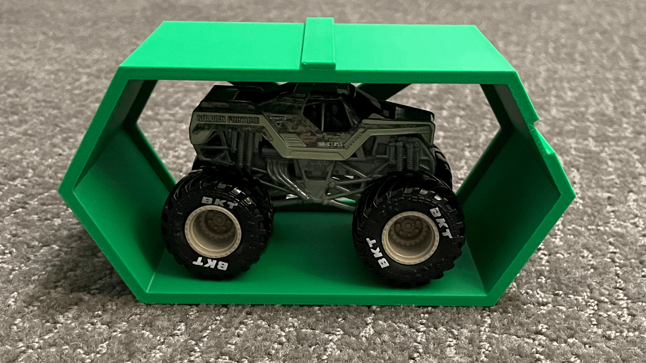 Présentoir modulaire pour Spin Master 1:64 Monster Jam Trucks