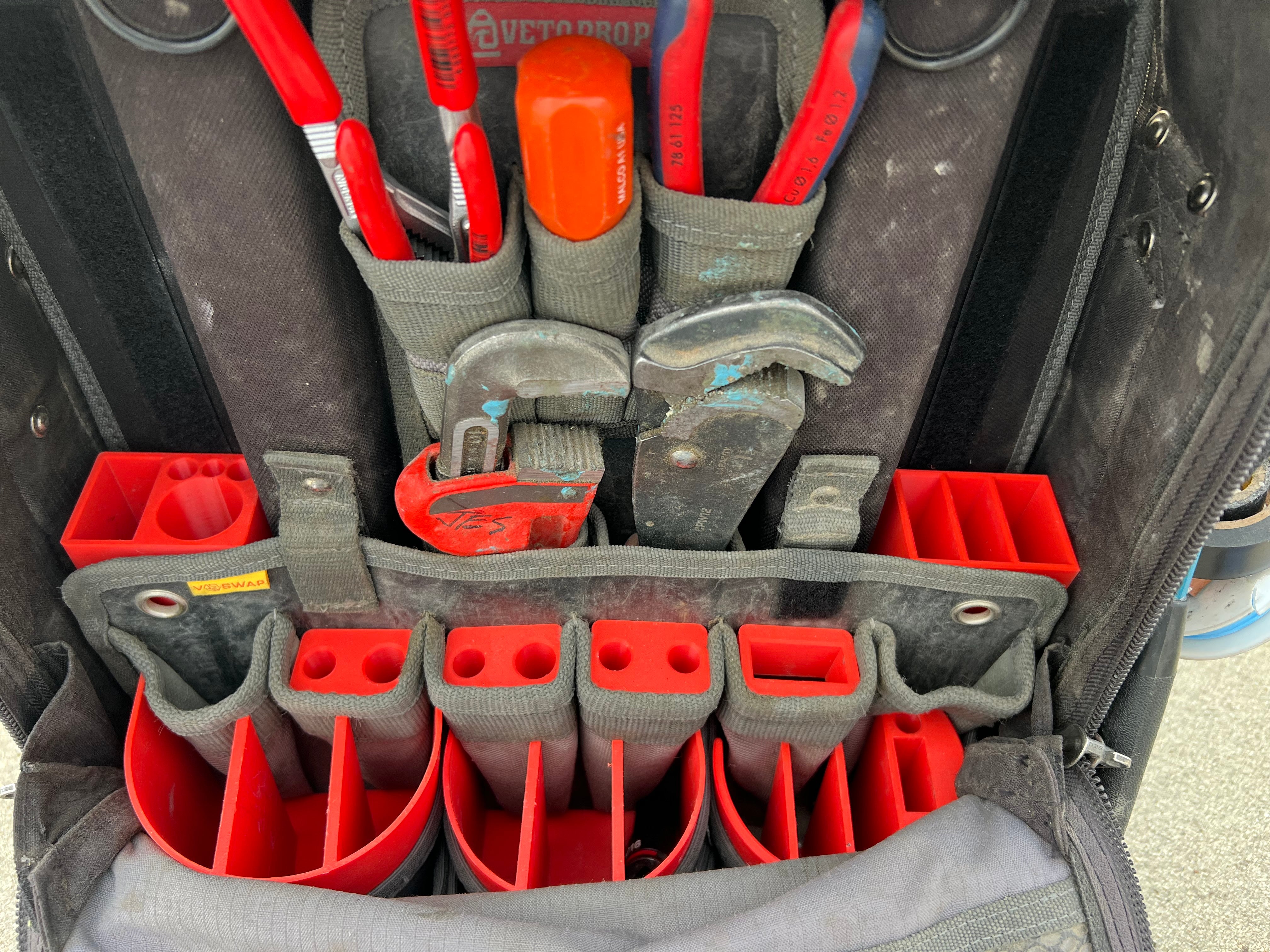 Renforts de poche pour sac à outils Veto
