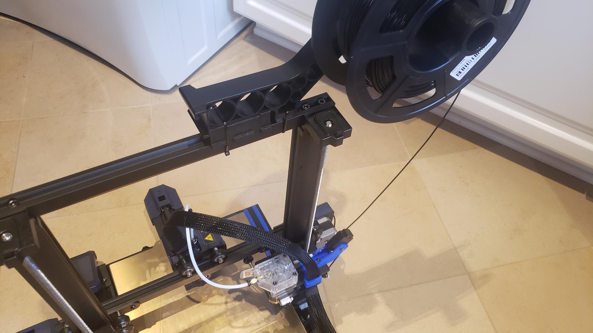 Support de capteur de filament Vyper à 45 degrés avec serre-câble