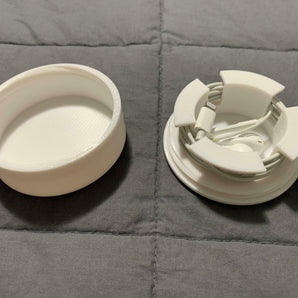 Support compact pour écouteurs filaires (2 pièces)