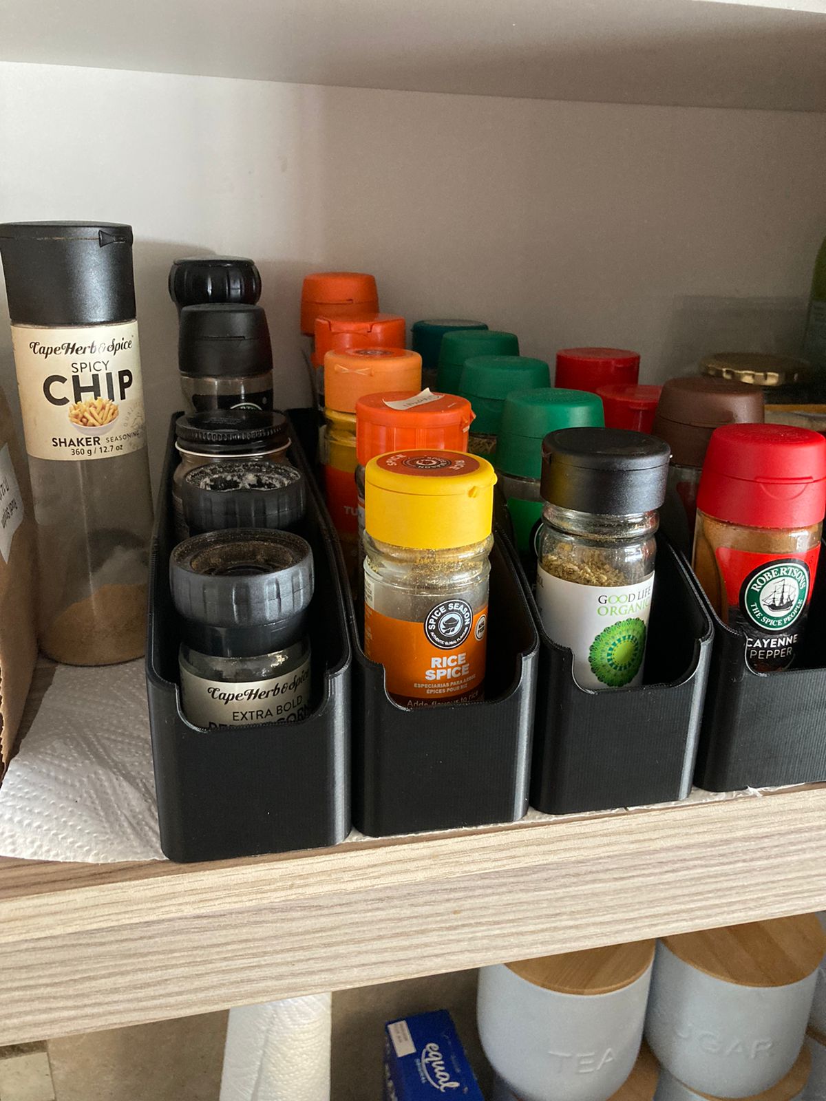 Organisateur d'épices pratique pour la cuisine