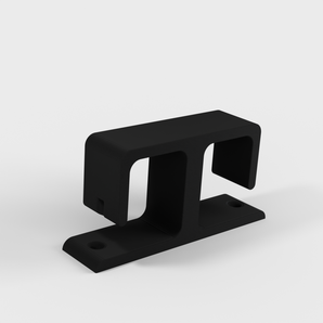 Support de câble robuste pour le dessous du bureau
